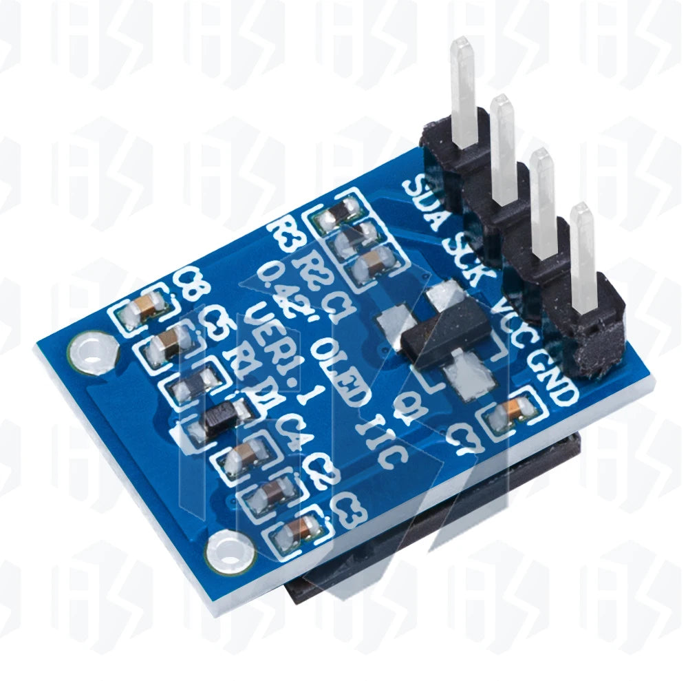 0.42" 0.42 Inch White OLED Display LCD Module 72X40 Serial Screen White Color I2C IIC/SPI Interface SSD1306 72*40 For Arduino