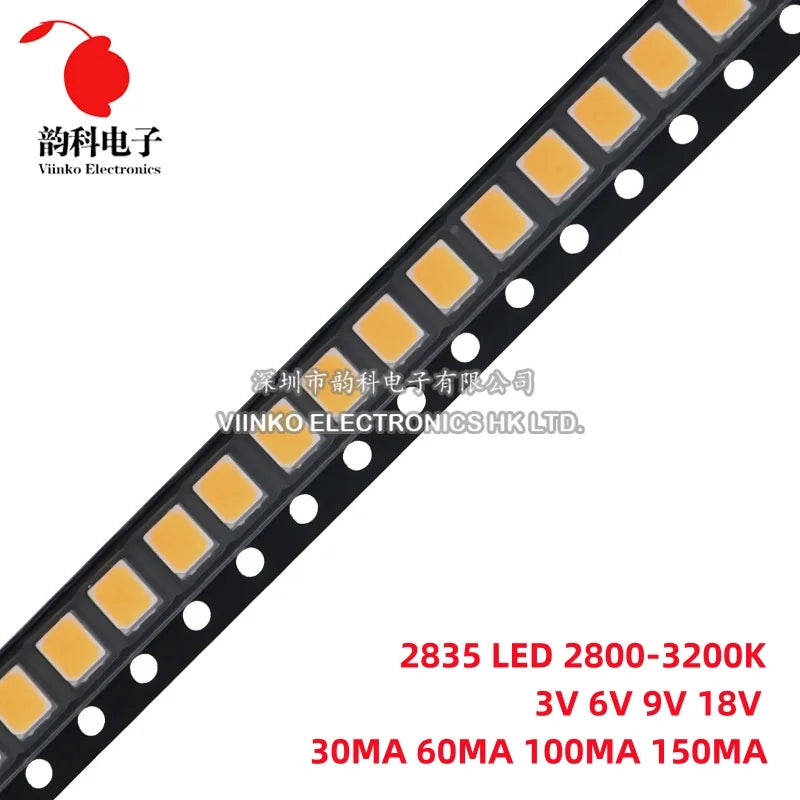 SAMIROB 100pcs/Lot 0805 SMD LED White Ice Blue Red Blue Yellow Green Orange Warm White Pink Purple RGB 2012 Light Emitting Diode