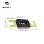 ANL Bolt-on Fuse 30A 40A 50A 60A 70A Fusible Link Fuse 80A 100A 125A 130A 150A Auto Blade Fuse 175A 180A 200A 250A 400A/32V