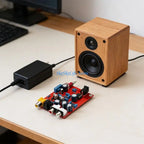 E65E TDA1543 CS8412 DACs Sound Decoders Board With Opticals Coaxials Input For HiFi Sound System Upgrades