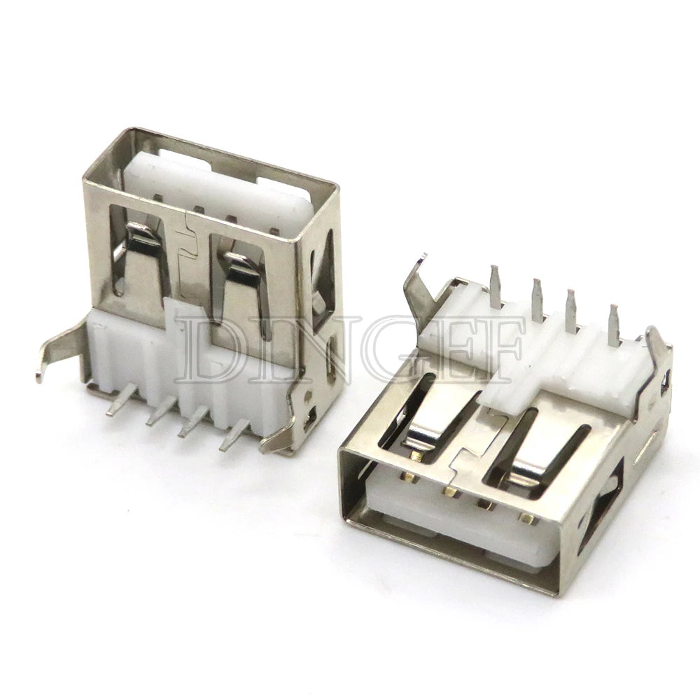 5Pcs USB Type A Standard Port Female Solder Jacks Connector PCB Socket USB-A USB-B type