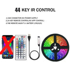 RGB LED Strip Light 5050 Bluetooth APP IR Remote Control USB 1M 2M 3M 4M 5M 10M 15M 20M 25M 30M Festival Deco Backlight For Home