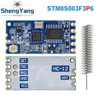 1/2/5pcs TZT 433Mhz HC-12 SI4463/4438 Serial Port Module 1000m