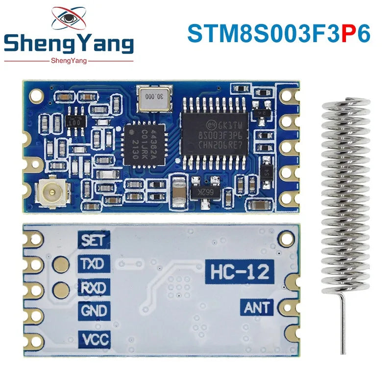 1/2/5pcs TZT 433Mhz HC-12 SI4463/4438 Serial Port Module 1000m