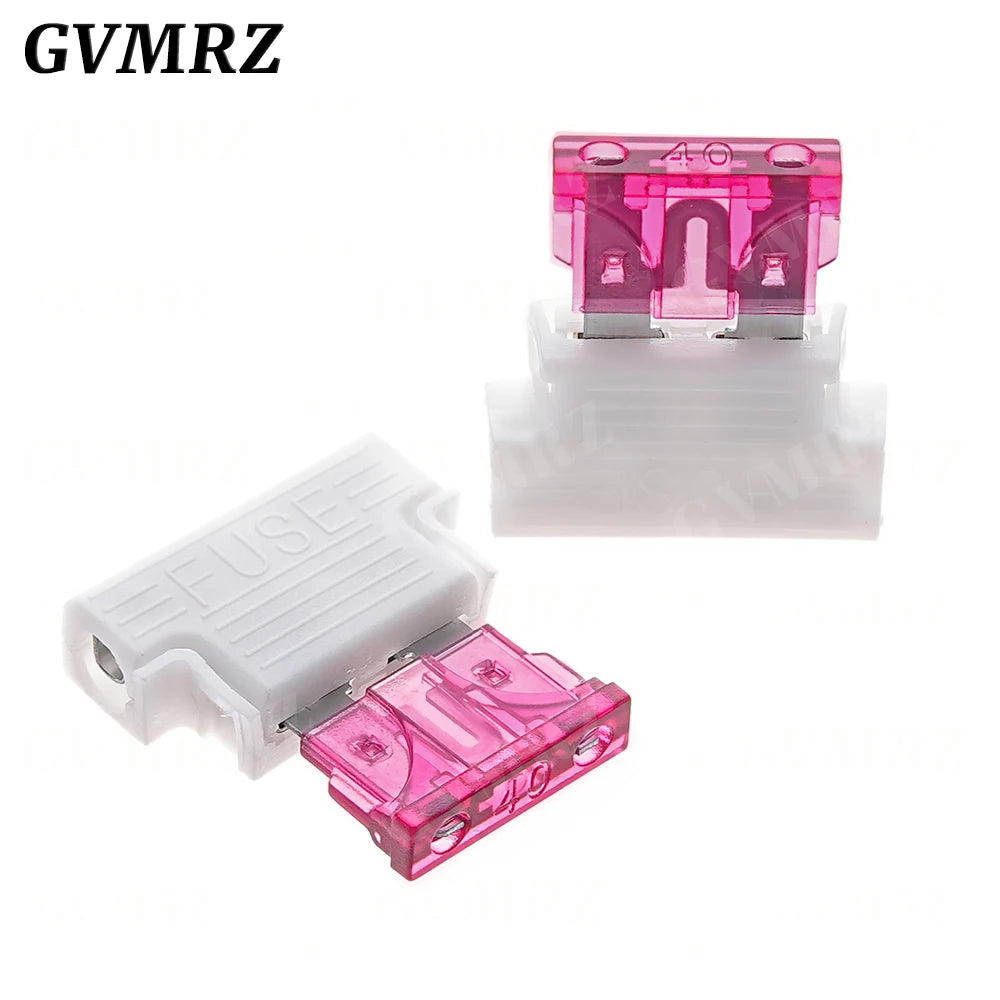 5PCS/lot  Auto Standard Middle Fuse Holder + Car Boat Truck ATC ATO Blade Fuse 1A 2A 3A 4A 5A 7.5A 10A 15A 20A 25A 30A 35A 40A