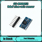BNO055 9-DOF Absolute Orientation IMU BNO055 AHRS Breakout Sensor BNO-055 SiP Accelerometer Gyroscope Triaxial Geomagnetic