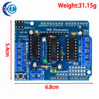 1PCS  L293D Motor Control Shield -Motor Drive Expansion Board for Arduino