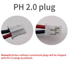 603450 3.7V 1200mAh Lithium Polymer LiPo Rechargeable Battery with jst PH 2.0mm 2pin plug For MP3 Laptop PC Camera GPS