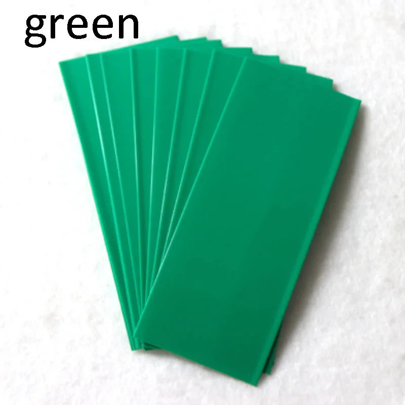 No.5(AA) Battery PVC Heat Shrink Tube Repair protective film Insulated Wrap Protect Case Pack Sleeve