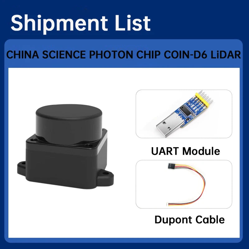 WitMotion dTOF laser lidar sensor module outdoor Light resistance 60Klx 5000Hz 12m 360° Scanning support ROS1 ROS2 Arduino