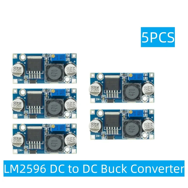 1/5/10pcs LM2596 DC to DC Buck Converter 3.0-40V to 1.5-35V Power Supply Step Down Module