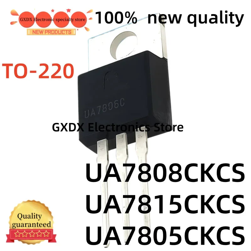 5-10-20Uds 100% new TO220 UA7805CKCS UA7808CKCS UA7815CKCS TO-220 LDO regulator
