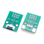 2/5/10pcs FPC FFC Flexible Cable Adapter Board SMT to 2.54mm 4P/6P/8P/10P/12P/14P/15P/16P/18P/20P/22P-80P 0.5mm Pitch Connector