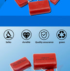 10PCS 63V 100V 250V 400V 630V CBB  Polypropylene film capacitor 100PF 220PF 470PF 10NF 1UF 22NF 100NF 220NF 330NF 470NF 680NF