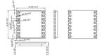 4PCS/Lot NiceRF LoRa-CC68-868-TCXO CE Certified Spread Spectrum Transceiver Lora Module 255 bytes FiFo And 22 dBm Output Power