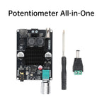 XY-1001W 100W Mono Digital Power Amplifier Board TPA3116D2 Audio Stereo Subwoofer Amplifier Board Bluetooth AUX DC 9-24V