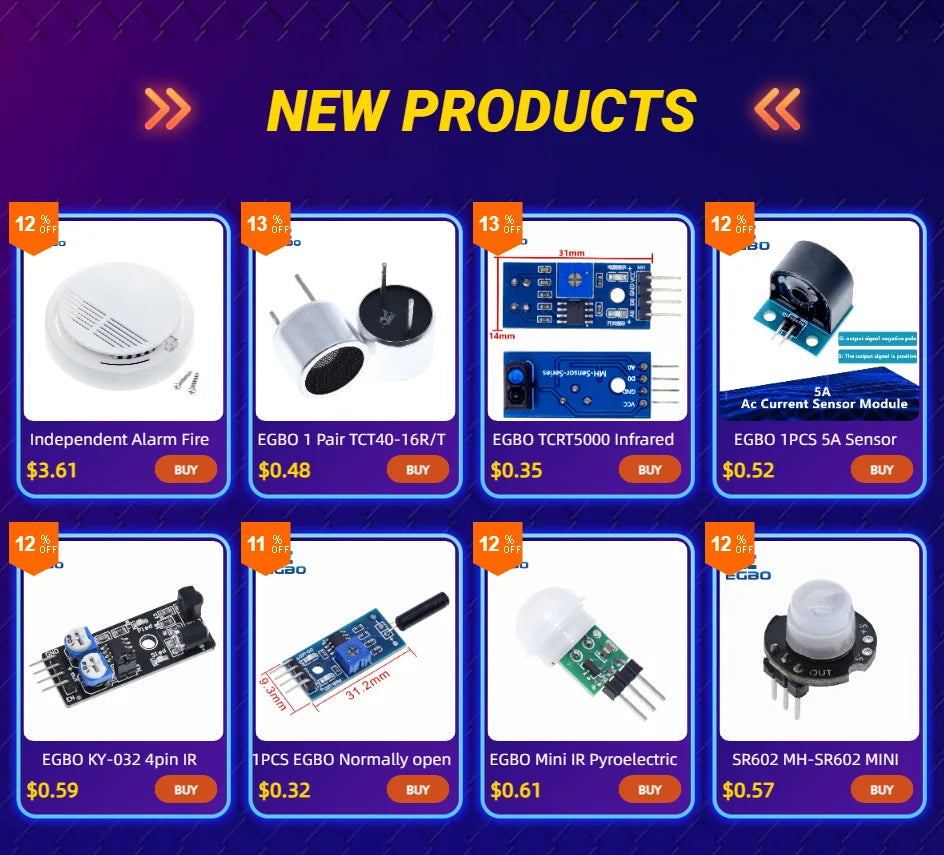 AHT10 I2C Digital Temperature and Humidity Sensor Module High Accuracy Replace DHT11 DHT22 SHT20 for Arduino DIY Projects