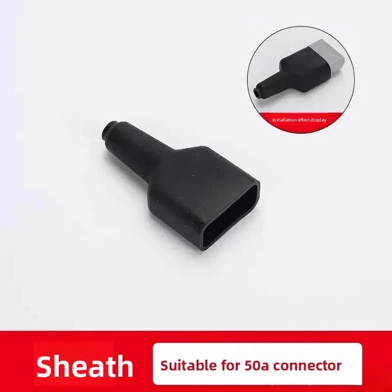 2/4Pair Waterproof FOR Anderson Plug Cable 50A/120A/175A/350A Gland Inserts RED & BLACK Plugs Anderson Plug Cable Kits