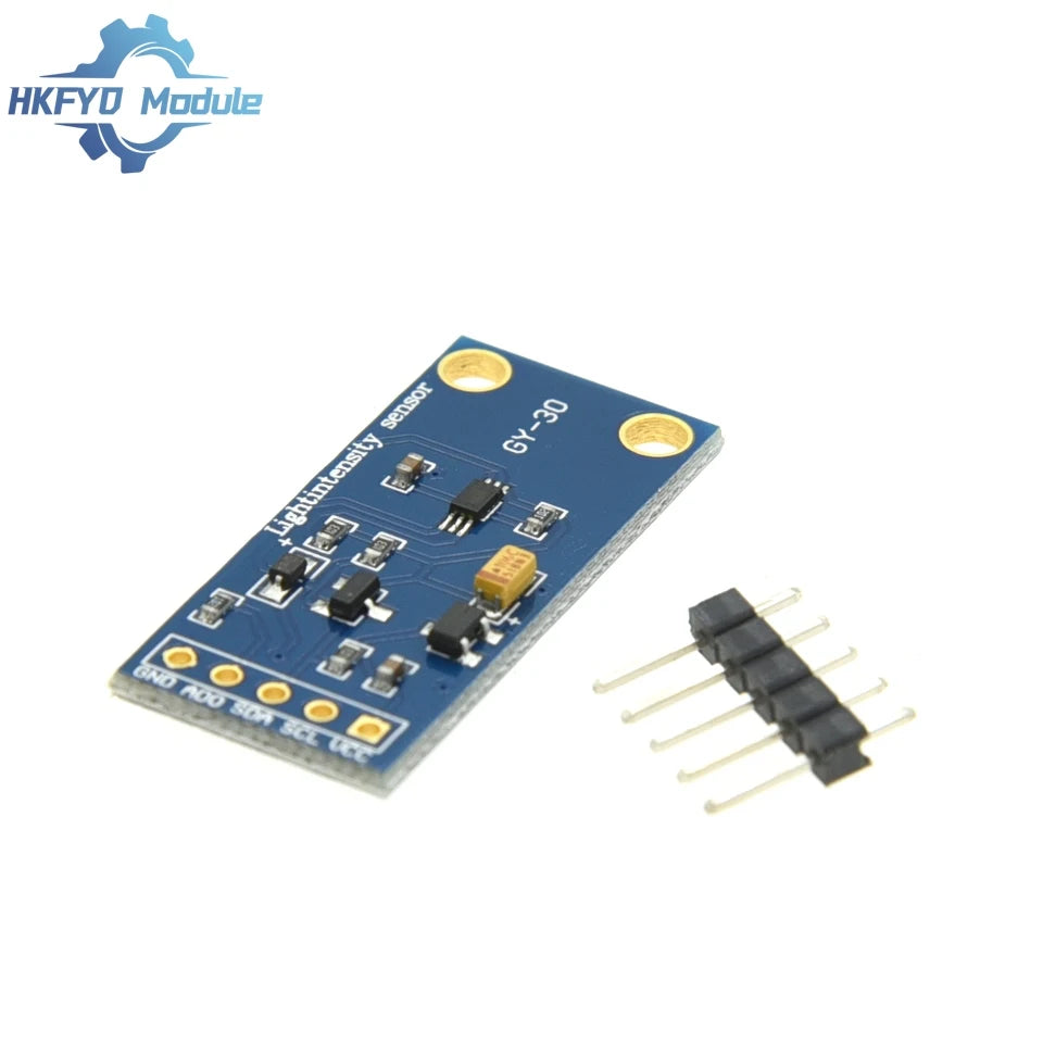 1-10PCS Digital Optical Intensity Illumination Sensor GY-30 GY-302 BH1750FVI BH1750  BH1750FVI Of Module For Arduino 3V-5V