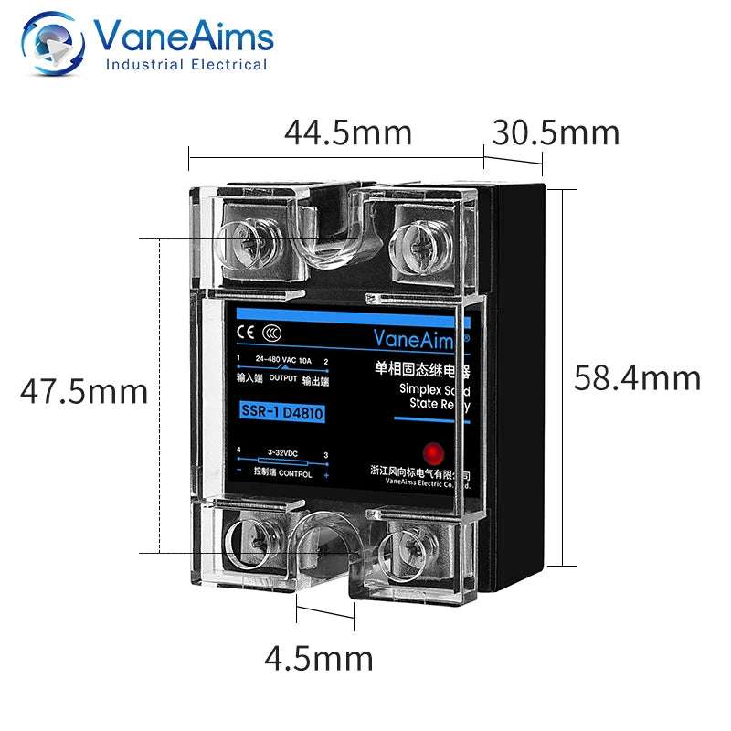 REX C100 Digital PID Temperature Controller REX-C100 Thermostat 0-400℃ K Type Input 40DA SSR Relay 0-40A Heatsink VaneAims