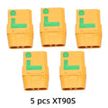 Amass XT90S XT90-S xt90 XT90S Connector Anti-Spark Male Female Motor Adapter for Battery ESC and Charger Lead for RC Car Truck