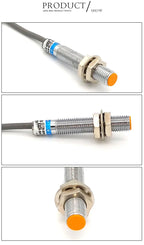 LJ8A3 Inductive Proximity Switch Sensor Switch M8 1mm 2mm NPN PNP 6-36V Open Close NO NC BX/BY/AX/AY/EX/DX/EZ/DZ Metal Switch