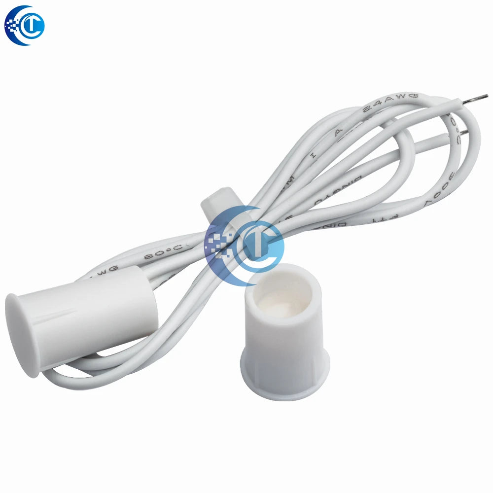 1 Pair Home Security Magnetic Door/Window Alarm Sensor - RC-33/MC-33 Recessed Reed Switch (DC 100V 300mA)