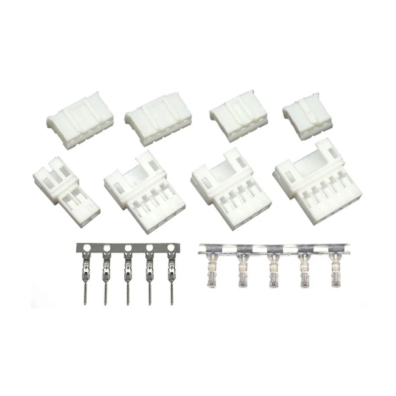 180pcs PH Plug Male & Female JST Aerial Docking PH2.0 2p 3p 4p 5 Pin 2.0mm Wire Cable Connector for Battery Charging Cable DIY