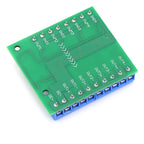 4 Way Mos Optocoupler Isolatie Module Pwm 3-20V 10A Foto-elektrische Isolator Houder Rail Plc Drive Motor Board