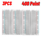 1-20pcs Breadboard 400 830 Point PCB Board MB-102 MB102 Test Develop Nodemcu Raspberri PI 2 lcd High Frequency 40pin Dupont Line