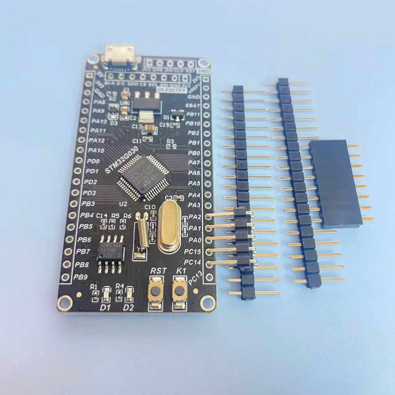 STM32G030C8T6 STM32G030F6P6 Mini Development Board Module MCU G030 Core Learning Board STM32G030 STM32 G030 M0 Core System ARM