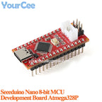 Seeeduino Seeed V4.2 For Arduino Nano Atmega328P AVR 8 Bit Microcontroller MCU Development Board Module Grove Seeeduino Nano