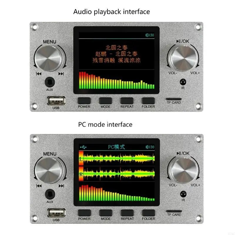 H7BC 2.8inch TFT Color LCD Lossless MP3 Decoders Board Bluetooth-compatible Stereo Sound Decoding USB For Car Amplifiers