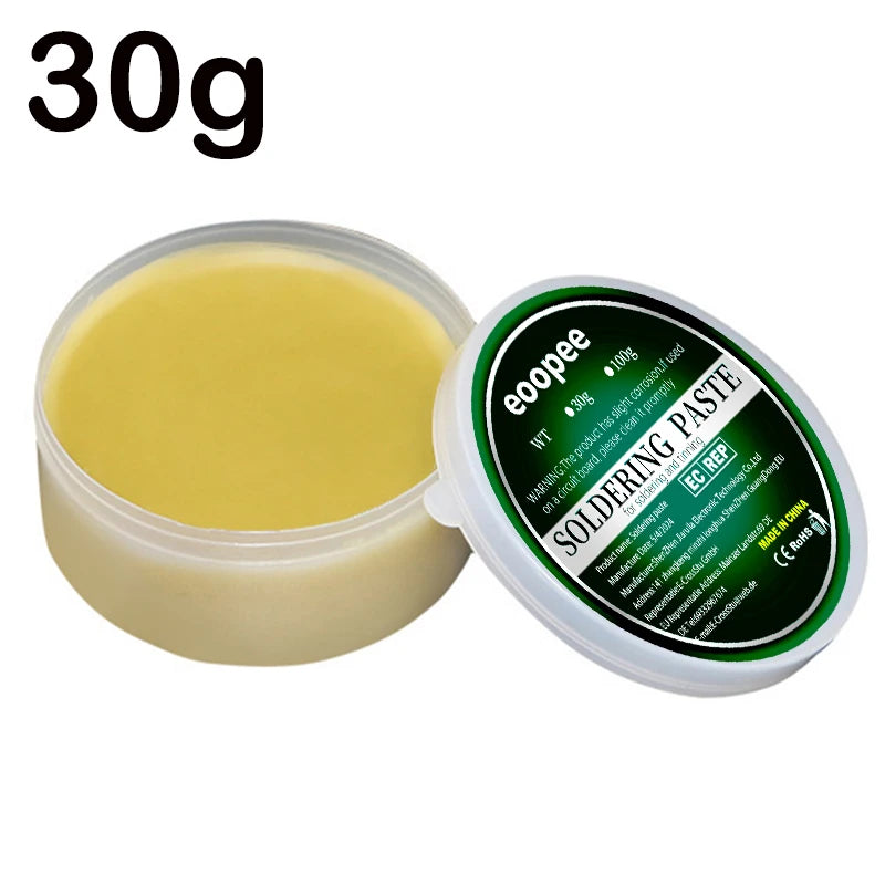 Solder Paste Flux 100g/500g/30g Rosin Paste Soldering Flux for  Soldering Electronic Circuit Board Repair Soldering Paste Liquid