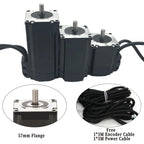 1/2/3/4/5 Axis Kit Nema23 Closed Loop Stepper Motor 1.2Nm/2Nm/3 Nm DC Hybird Servo With Encoder Motor Drive Kit  For CNC