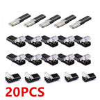 1/2/3 Way Quick-Connect Terminal Electrical Connector Strip Terminal Car Wire Cable Connection Sealed Dustproof Wire Auto Wiring