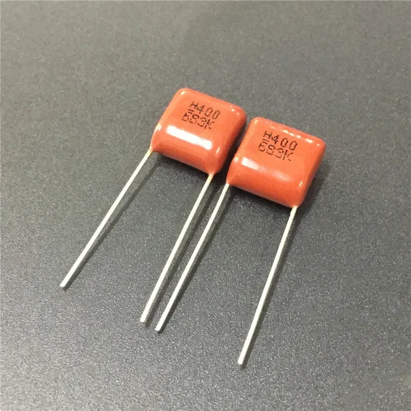 10Pcs/100Pcs CBB Capacitor 683 400V 683K 0.068uF 68nF P10 CBB21 Metallized Polypropylene Film Capacitor