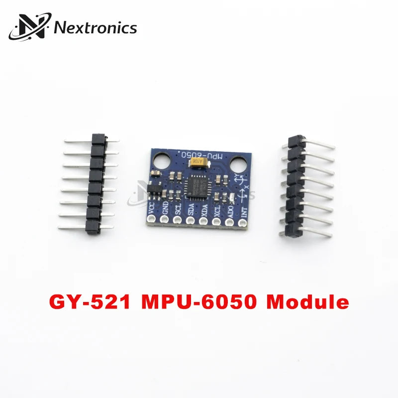 1/3/5/10PCS GY-521 MPU6050 6DOF IMU Module 3 Axis Accelerometer Gyroscope Sensor I2C for Arduino ESP32 Raspberry Pi
