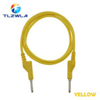 1PCS Dual 4MM Stackable Banana Plug Multimeter Test Leads 1M Cable 1000V/15A Pure Copper Test plug Connector