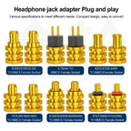 QYFANG Golden Wheel 0.78 Ear/IE300/IE900/IPX/A2DC/IE400 to MMCX Female Base Adapter