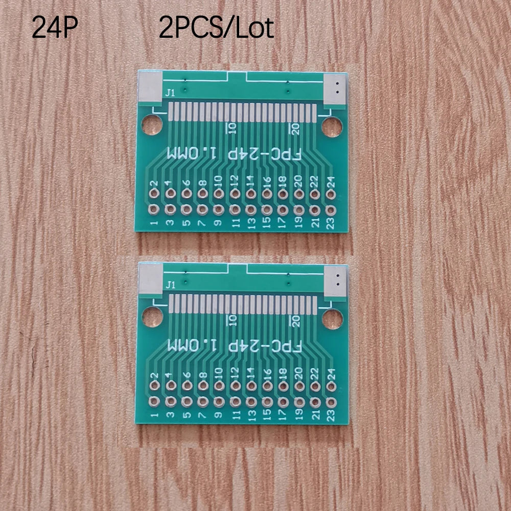 2PCS FPC/FFC Flexible Flat Cable Adapter Board Blank Board Test Board 0.5MM 1.0MM 2.54 Pitch 6/8/10/12/20/24/26/30/34/40/50P