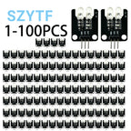 1-100PCS IR Infrared Transmitter Module Electronic Building Block IR Transmitter Emission Emitter Sensor Module for Arduino