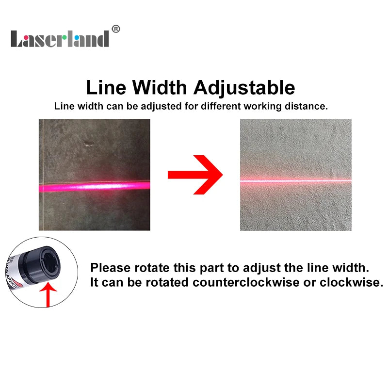 Red Green Dot Line Cross Laser Module Laser Head for Quilting Laser Fabric Marking Locator Positioner