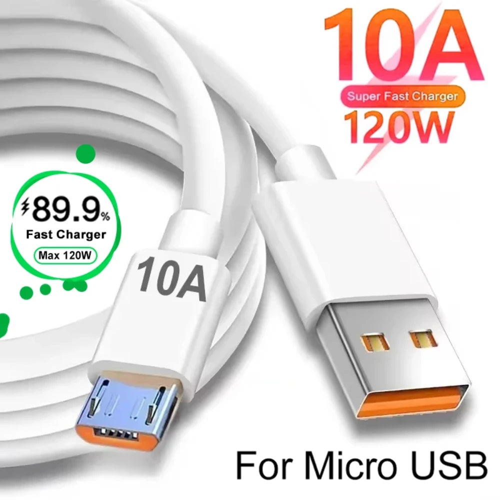 NNBILI Micro USB Cable High Speed Fast Charging USB Cord For Samsung Galaxy S7 S6 PS4 MP3 TV Andriod Phones Data Cables 1/1.5/2M