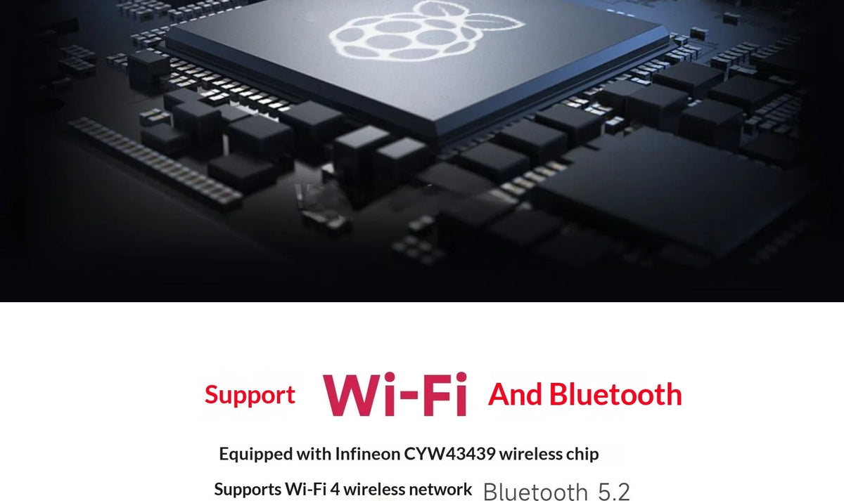 Raspberry Pi Pico 2 W Microcontroller Development Board Dual-core, Dual-architecture Processor Supports Wifi Bluetooth