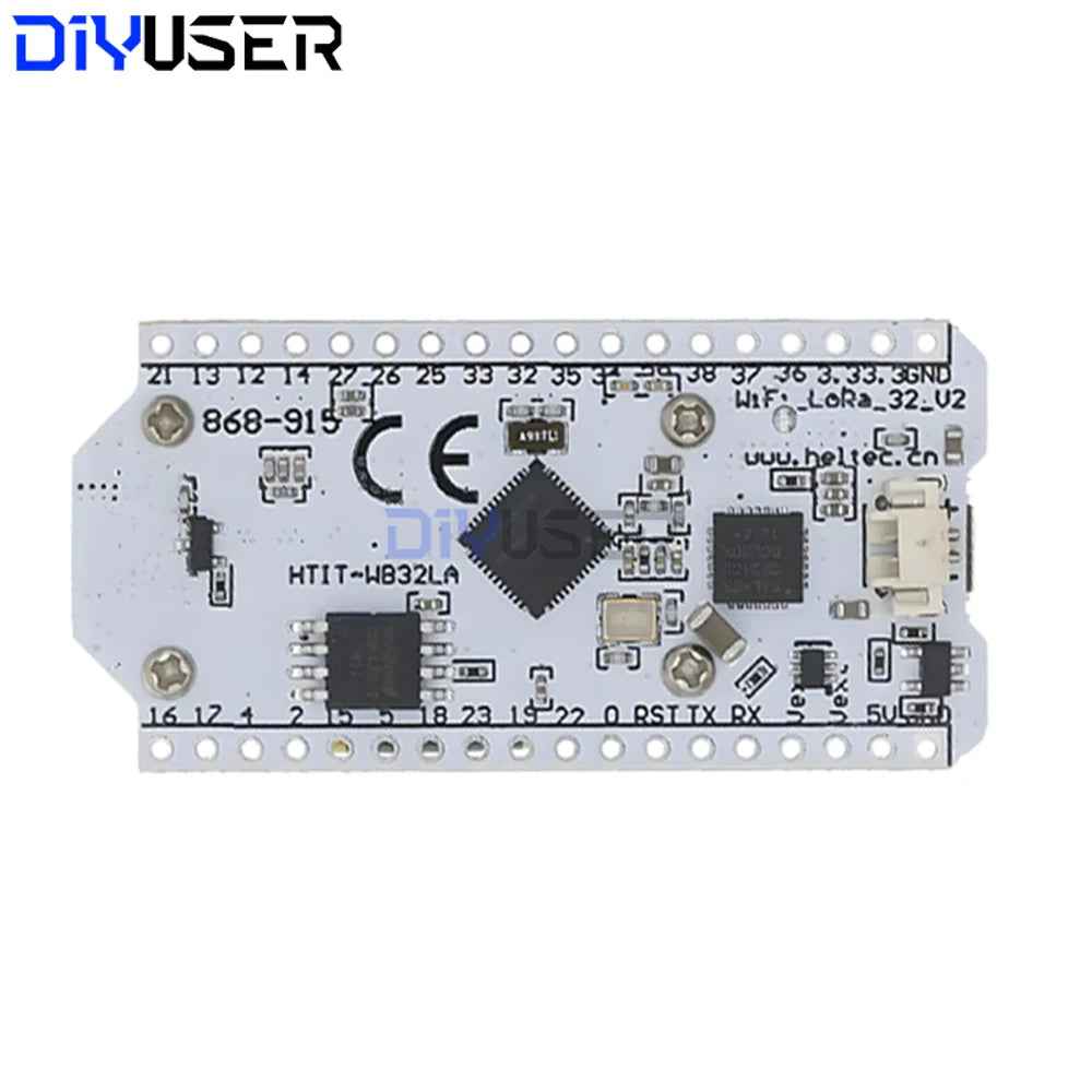 SX1276 LoRa ESP32 Development Board with 0.96 Inch Blue OLED, WiFi Bluetooth 868MHz 915MHz for IoT Projects