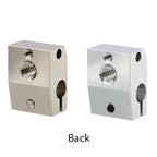 Mellow 1Pcs Aluminum/Copper Prusa Mini Heater Block For PT100 Sensor Cartridge Thermocouple&Thermistor HotEnd For 3D Printer Kit