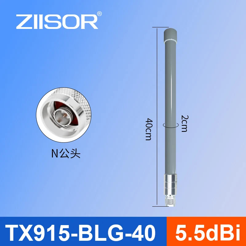 Meshtastic LoRa 915MHz Antenna 923MHz IoT Helium Hotspot Meshcore Aerial N Male Fiberglass Sending Receiving Repeater Antennas