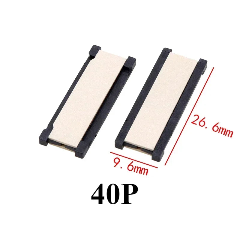 5/10/50Pcs/lot FPC FFC Flexible Flat Cable Extension Board 0.5 mm Pitch 6 20 24 30 40 50 60 Pin 6P 24P 30P 40P 50P 60P Connector