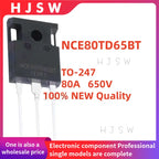 5/10/20PCS 100% Brand New and Quality NCE80TD65BT NCE 80TD65BT  NCE80TD65 80TD65 TO-247 80A 650V High-power IGBT Transistors